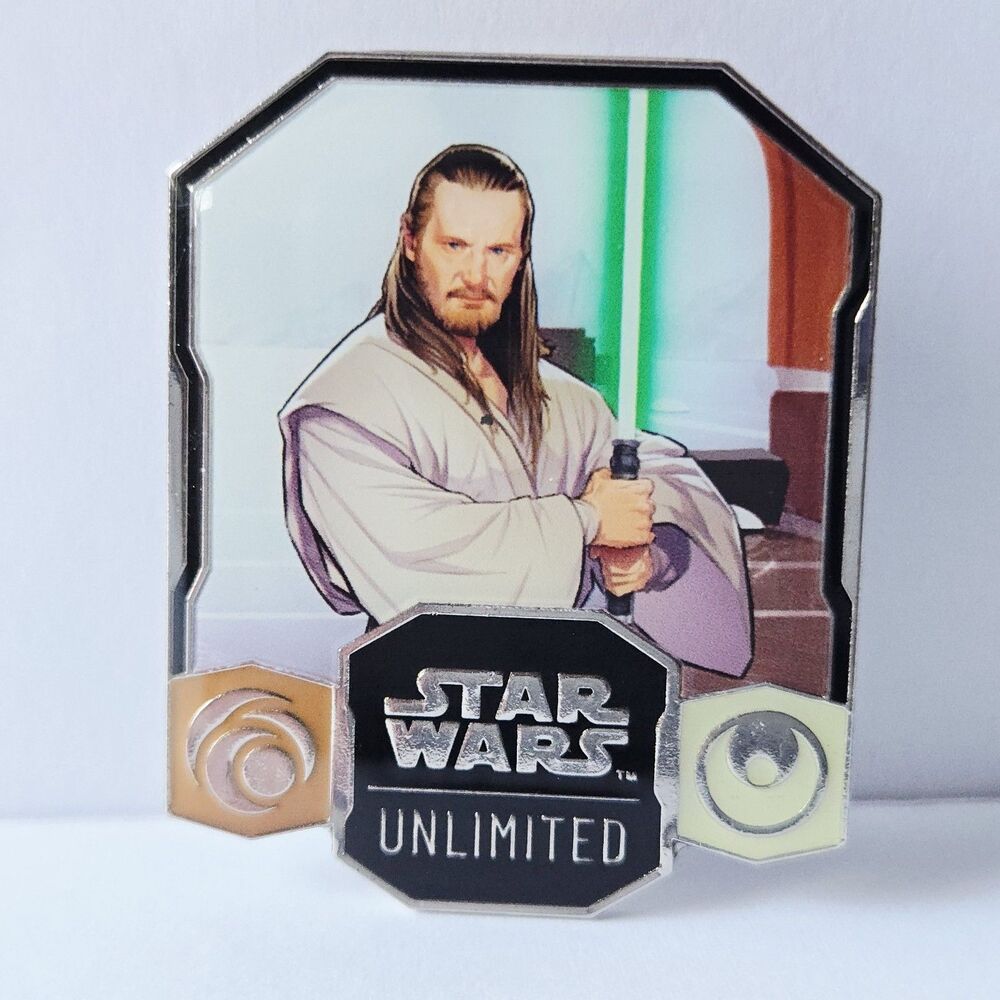 Qui-Gon Jinn Pin Star Wars Unlimited Galactic Championship 2025 Exclusive Event